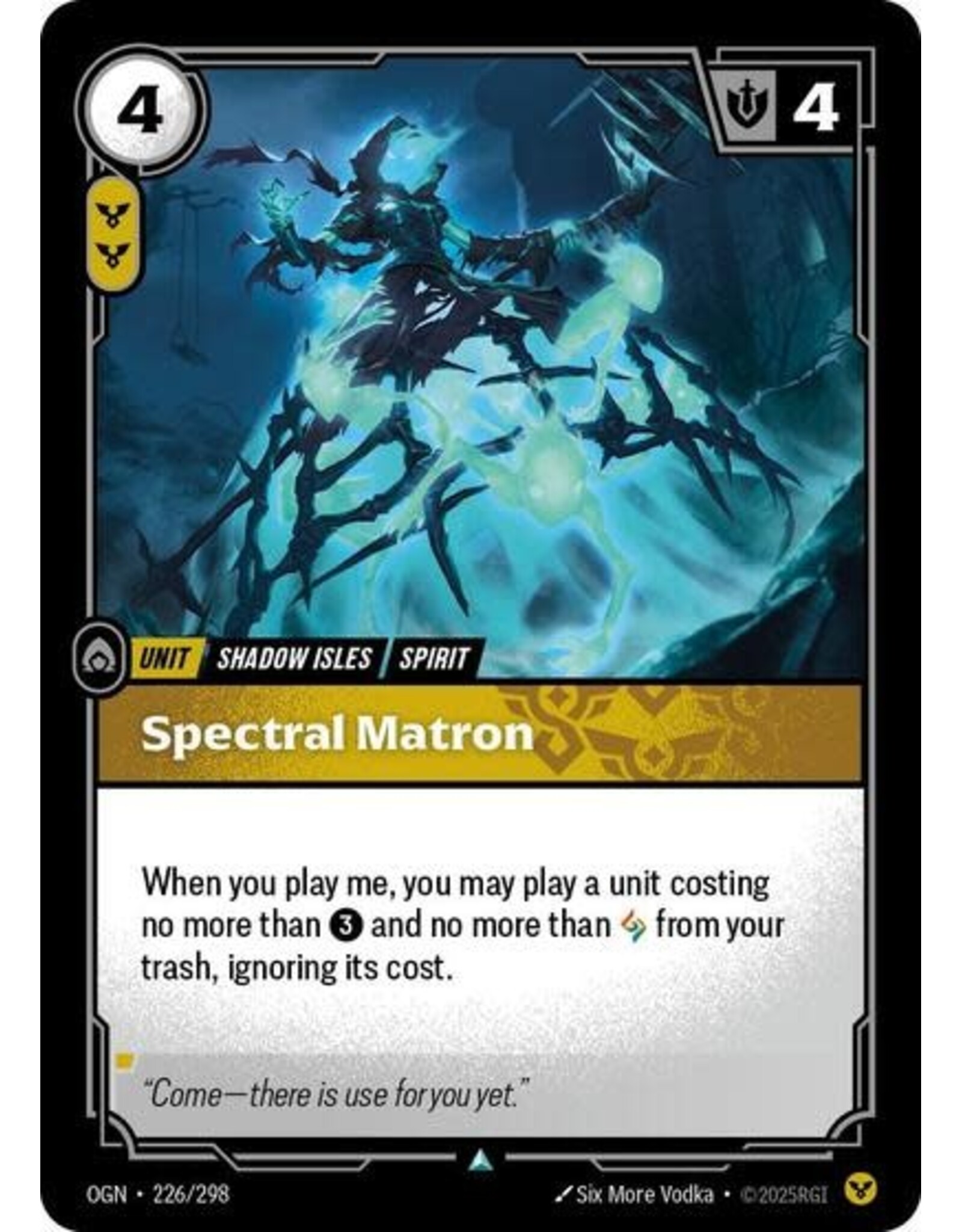 Spectral Matron - 226/298 (Normal, Uncommon)