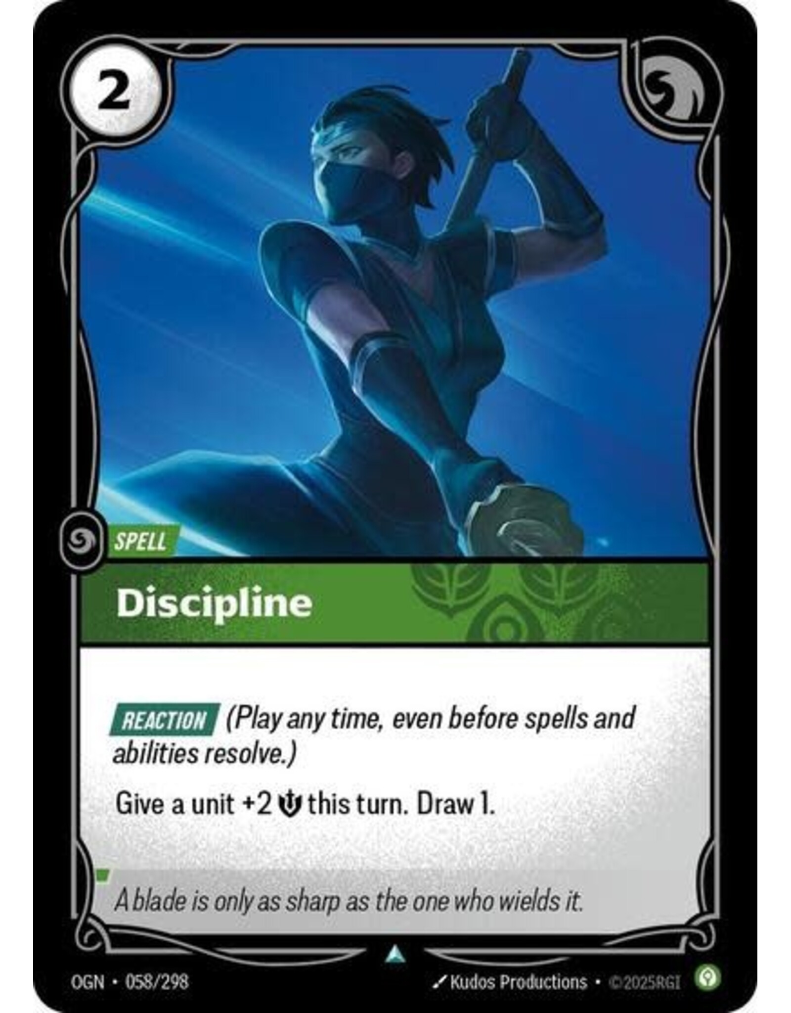 Discipline - 058/298 (Normal, Uncommon)