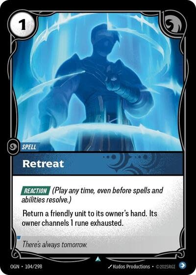 Retreat - 104/298 (Normal, Uncommon)