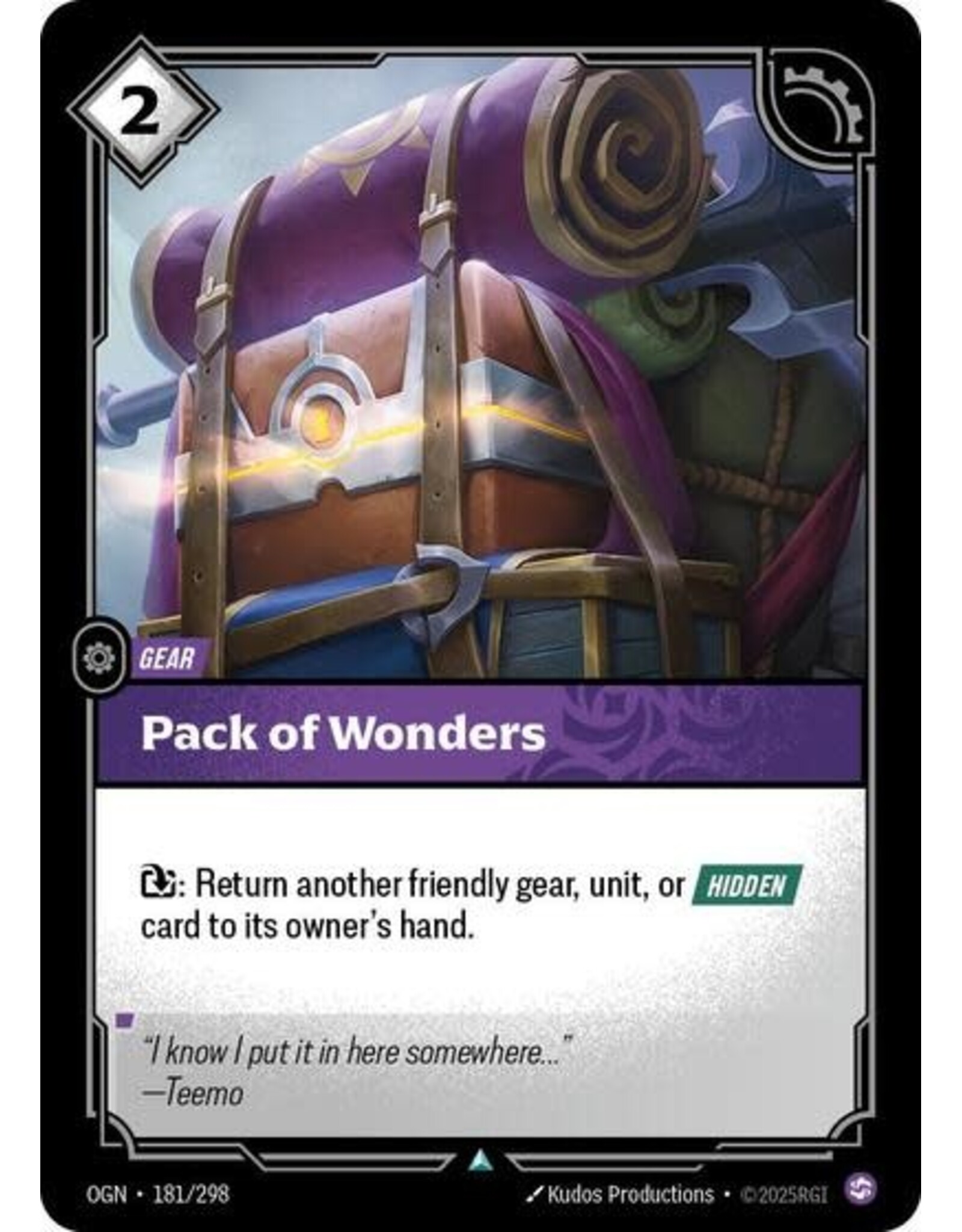 Pack of Wonders - 181/298 (Normal, Uncommon)