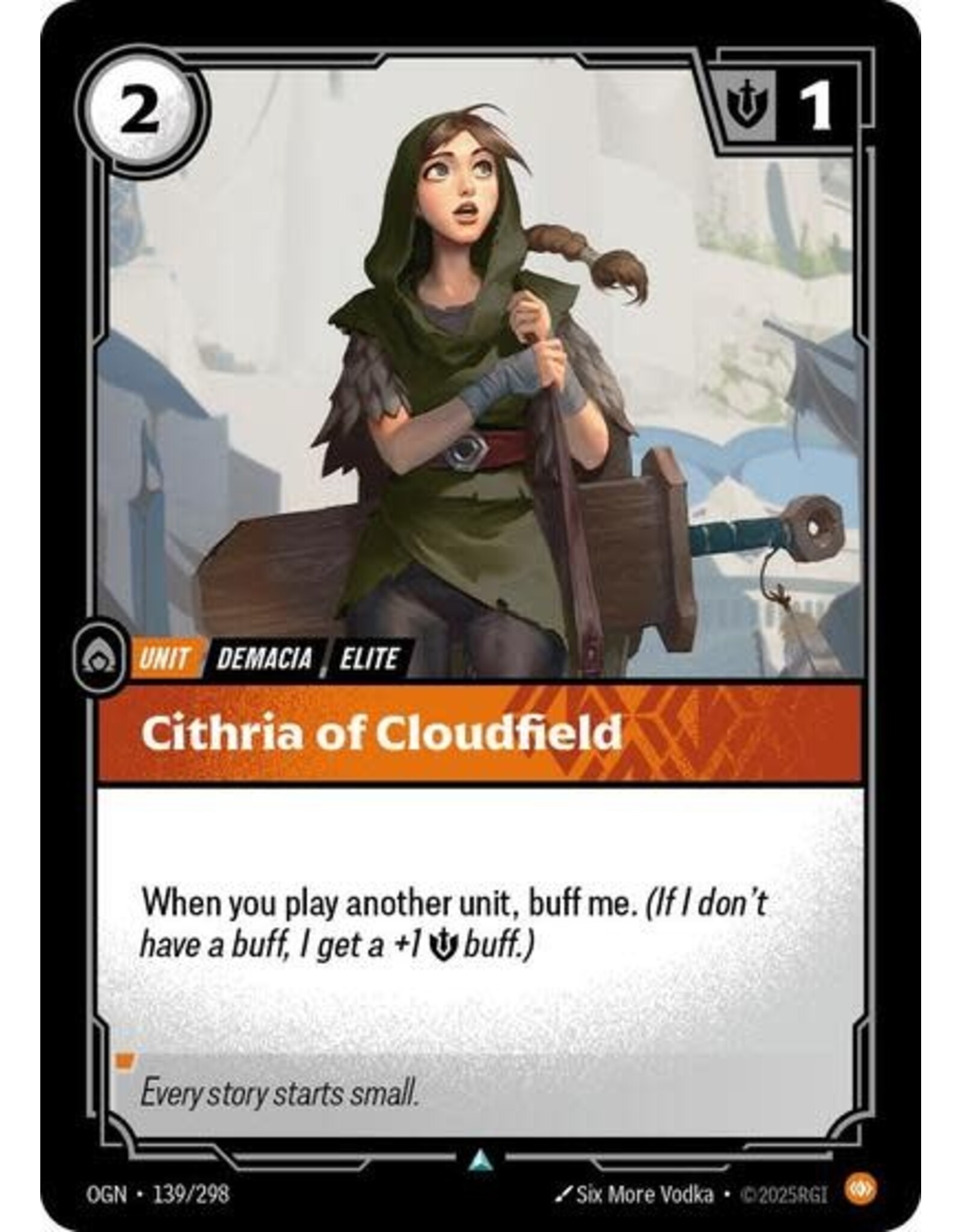 Cithria of Cloudfield - 139/298 (Normal, Uncommon)