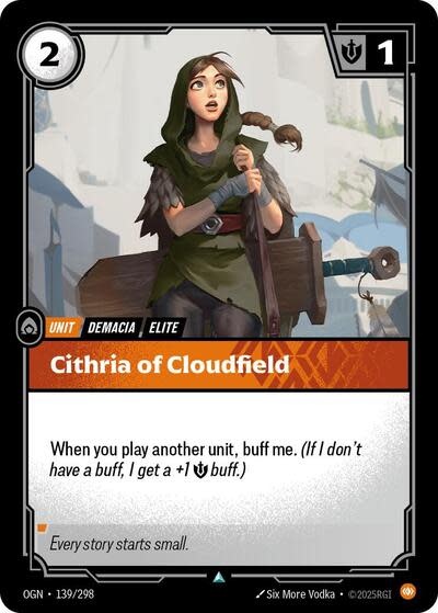 Cithria of Cloudfield - 139/298 (Normal, Uncommon)