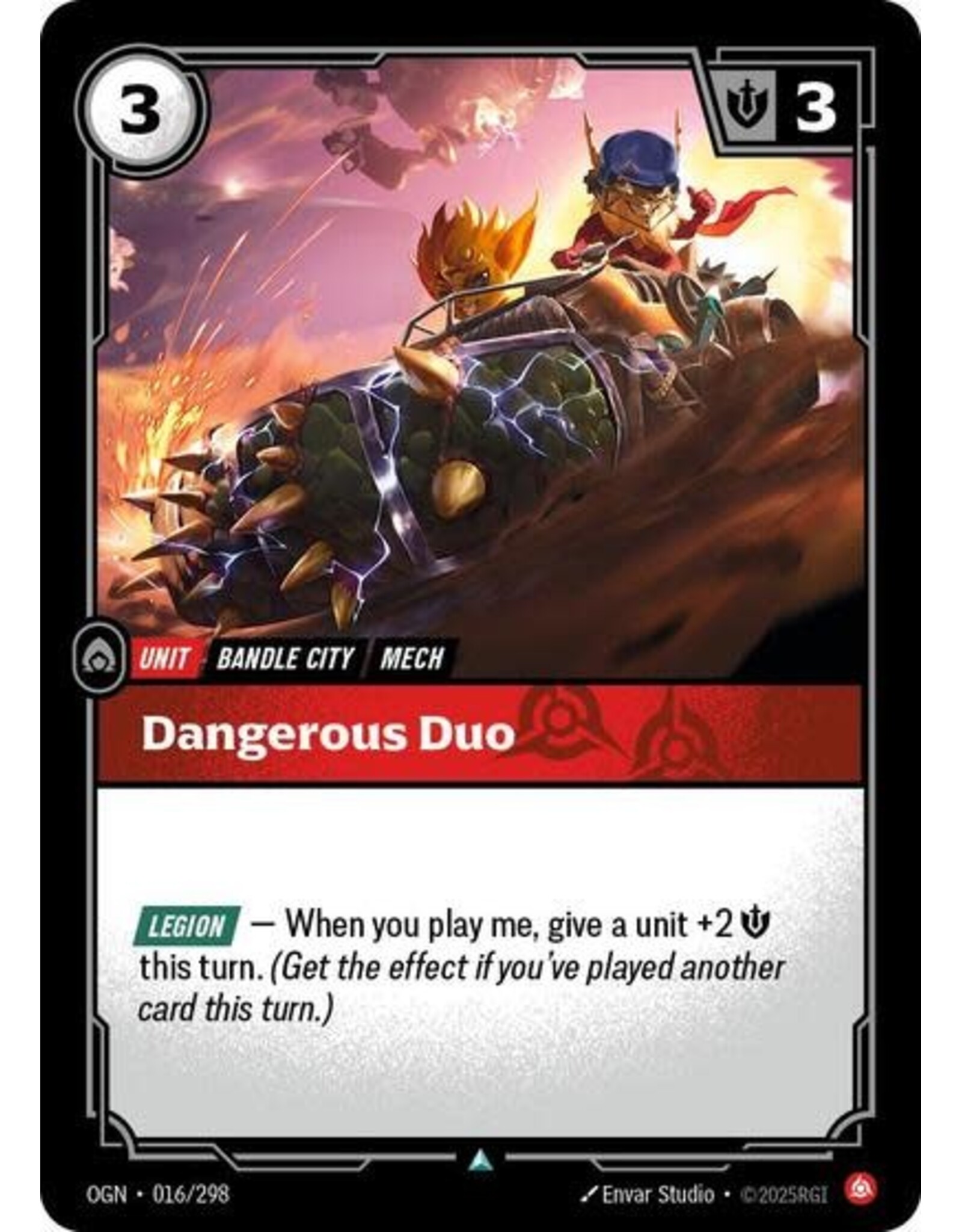 Dangerous Duo - 016/298 (Normal, Uncommon)