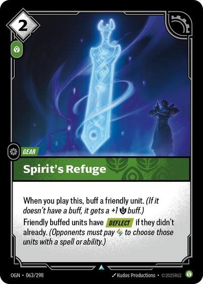 Spirit's Refuge - 063/298 (Normal, Uncommon)