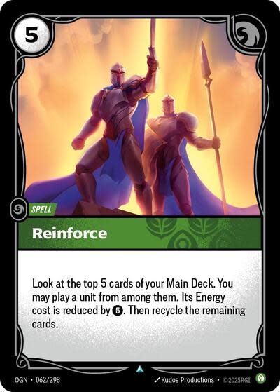 Reinforce - 062/298 (Normal, Uncommon)