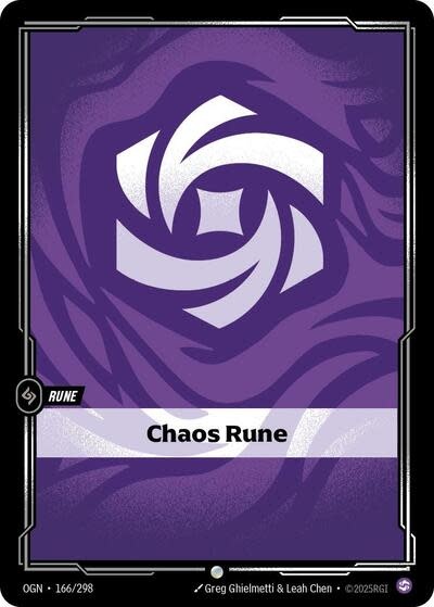 Chaos Rune - 166/298 (Normal, Common)