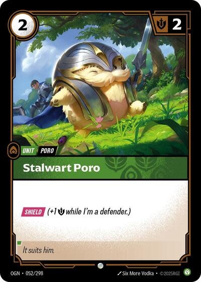 Stalwart Poro - 052/298 (Foil, Common)