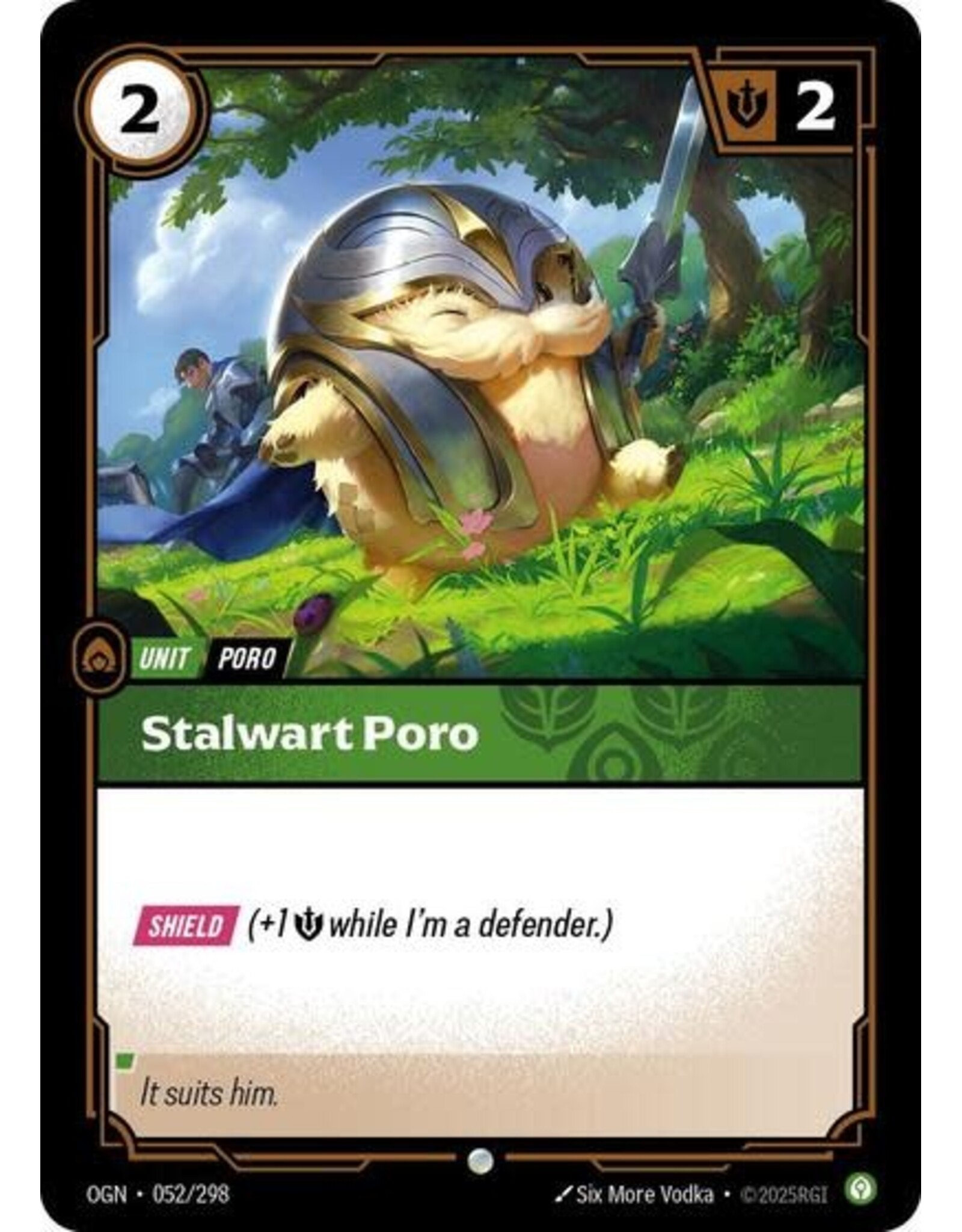 Stalwart Poro - 052/298 (Normal, Common)