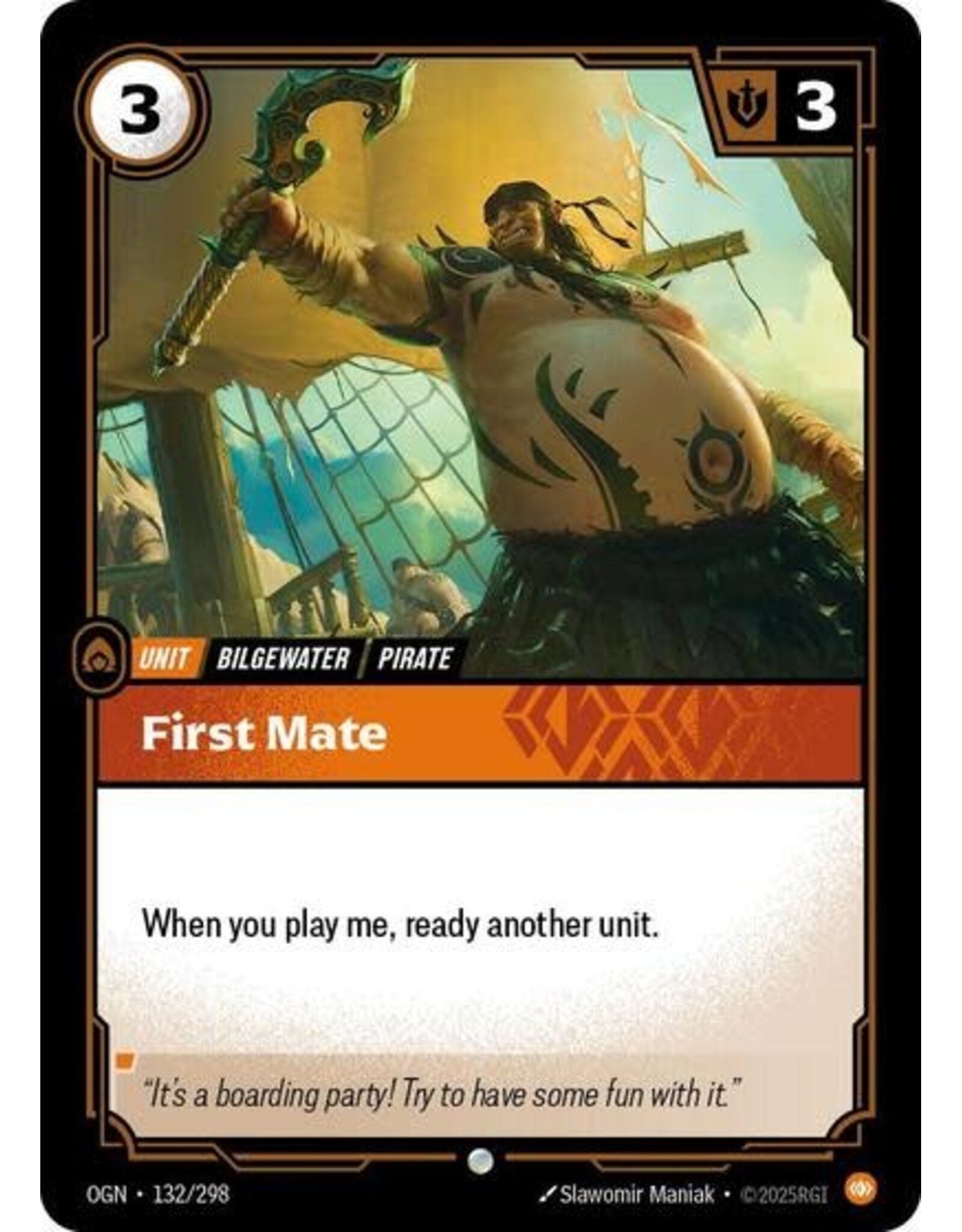 First Mate - 132/298 (Normal, Common)