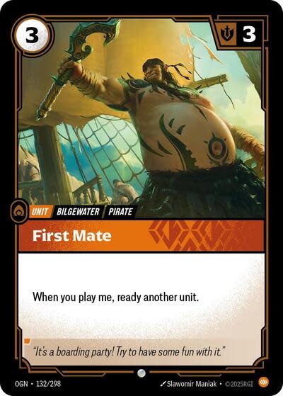 First Mate - 132/298 (Normal, Common)