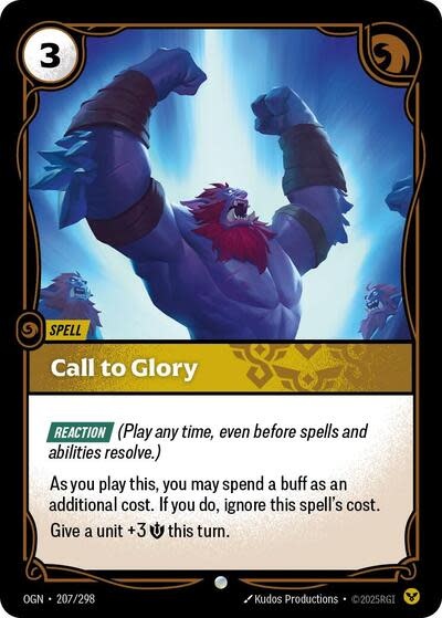 Call to Glory - 207/298 (Normal, Common)