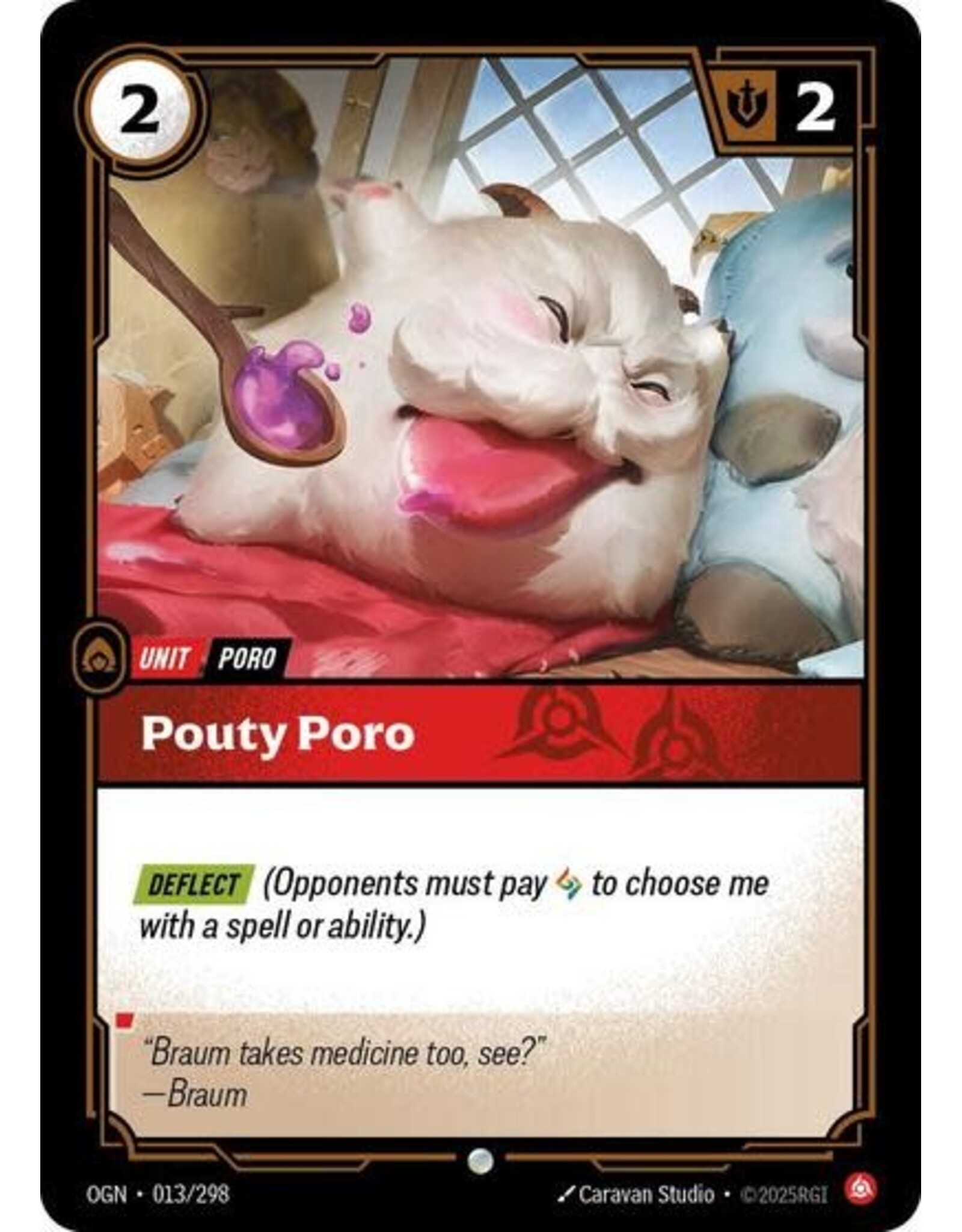 Pouty Poro - 013/298 (Normal, Common)