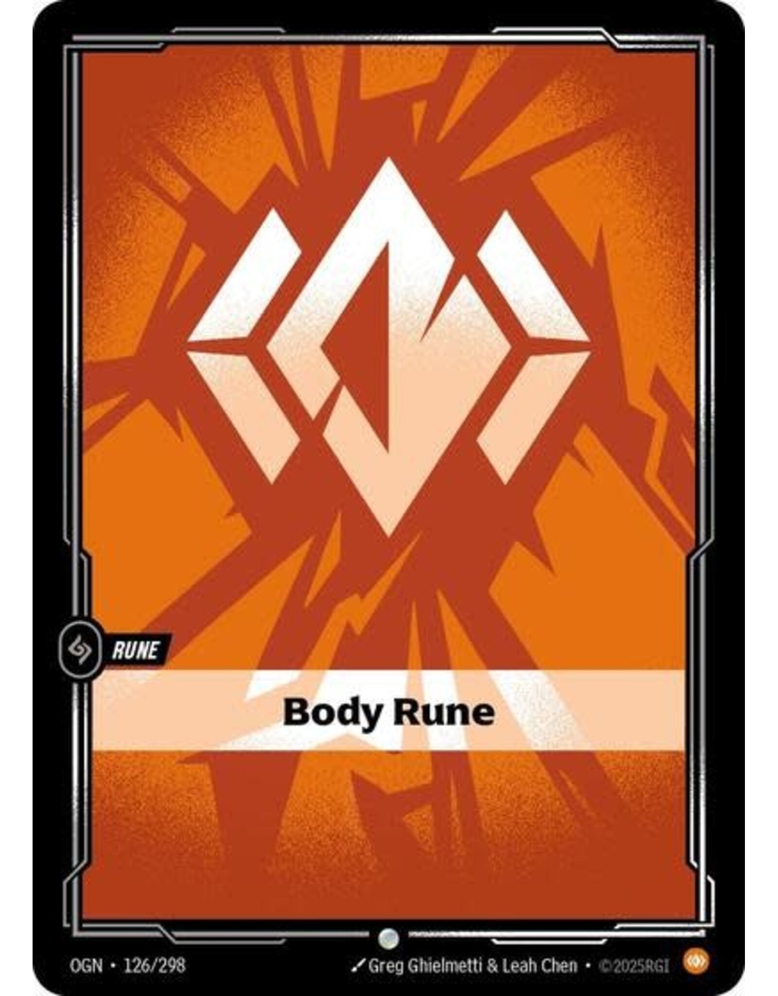 Body Rune - 126/298 (Normal, Common)