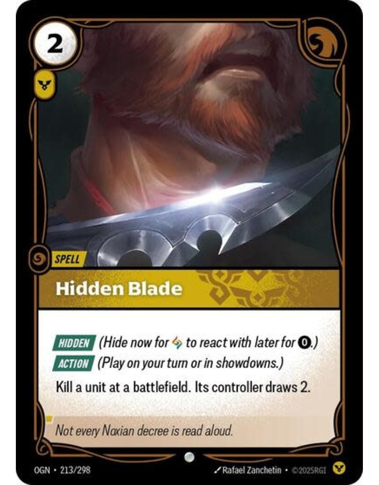 Hidden Blade - 213/298 (Normal, Common)