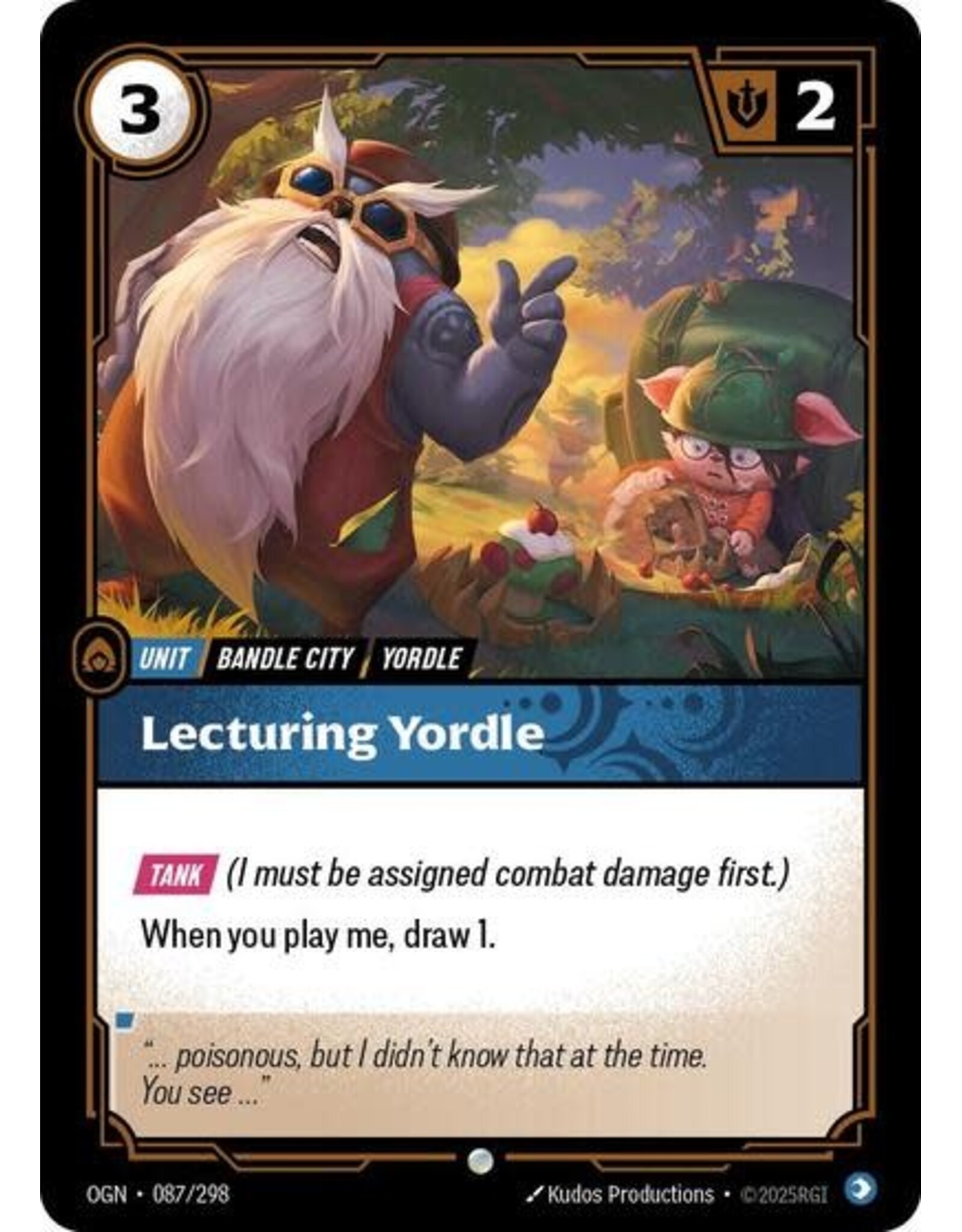 Lecturing Yordle - 087/298 (Normal, Common)