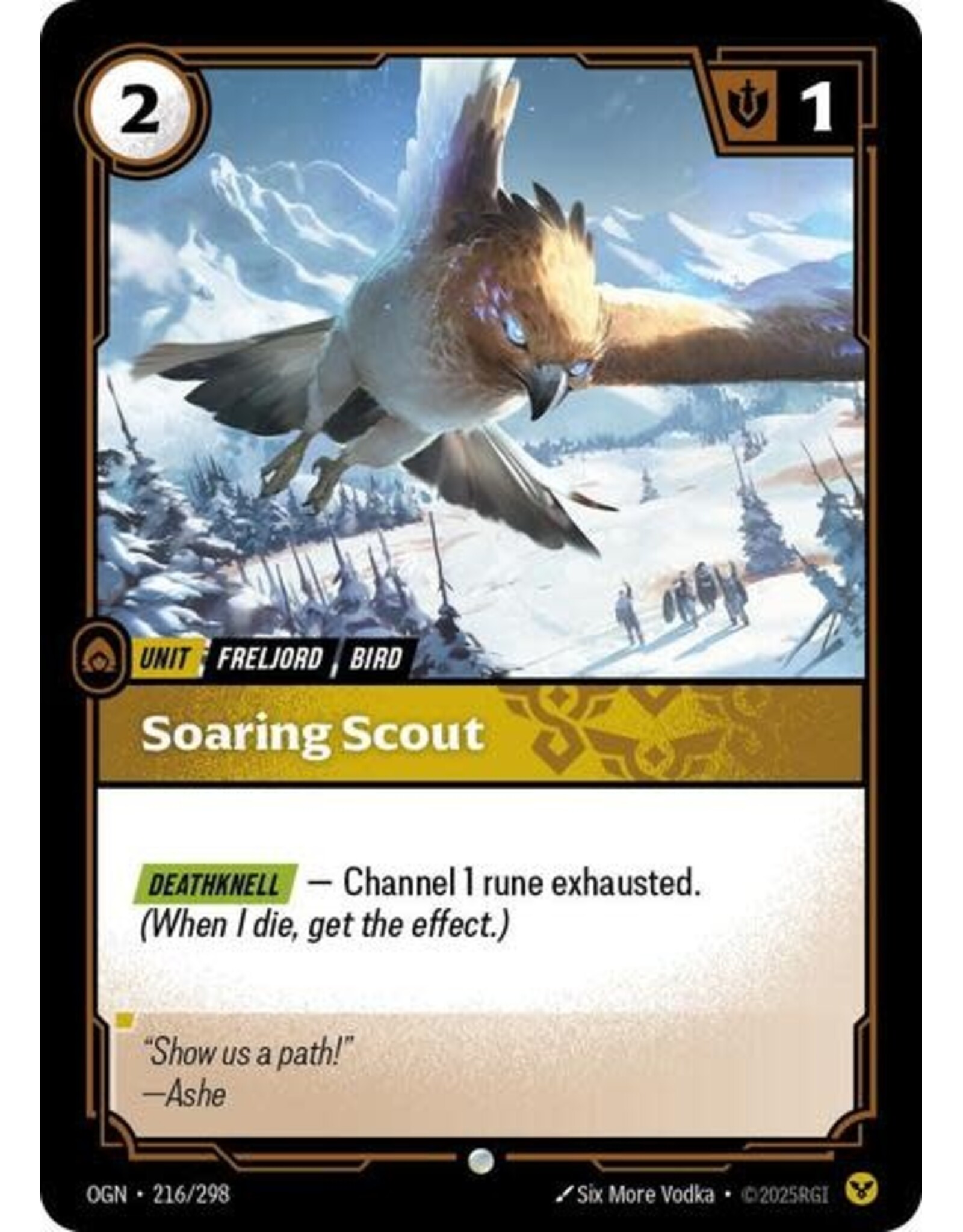 Soaring Scout - 216/298 (Normal, Common)