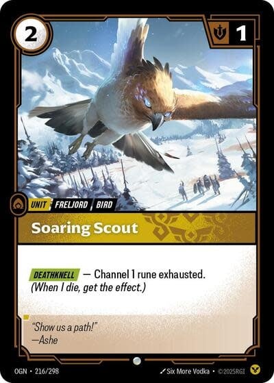 Soaring Scout - 216/298 (Normal, Common)