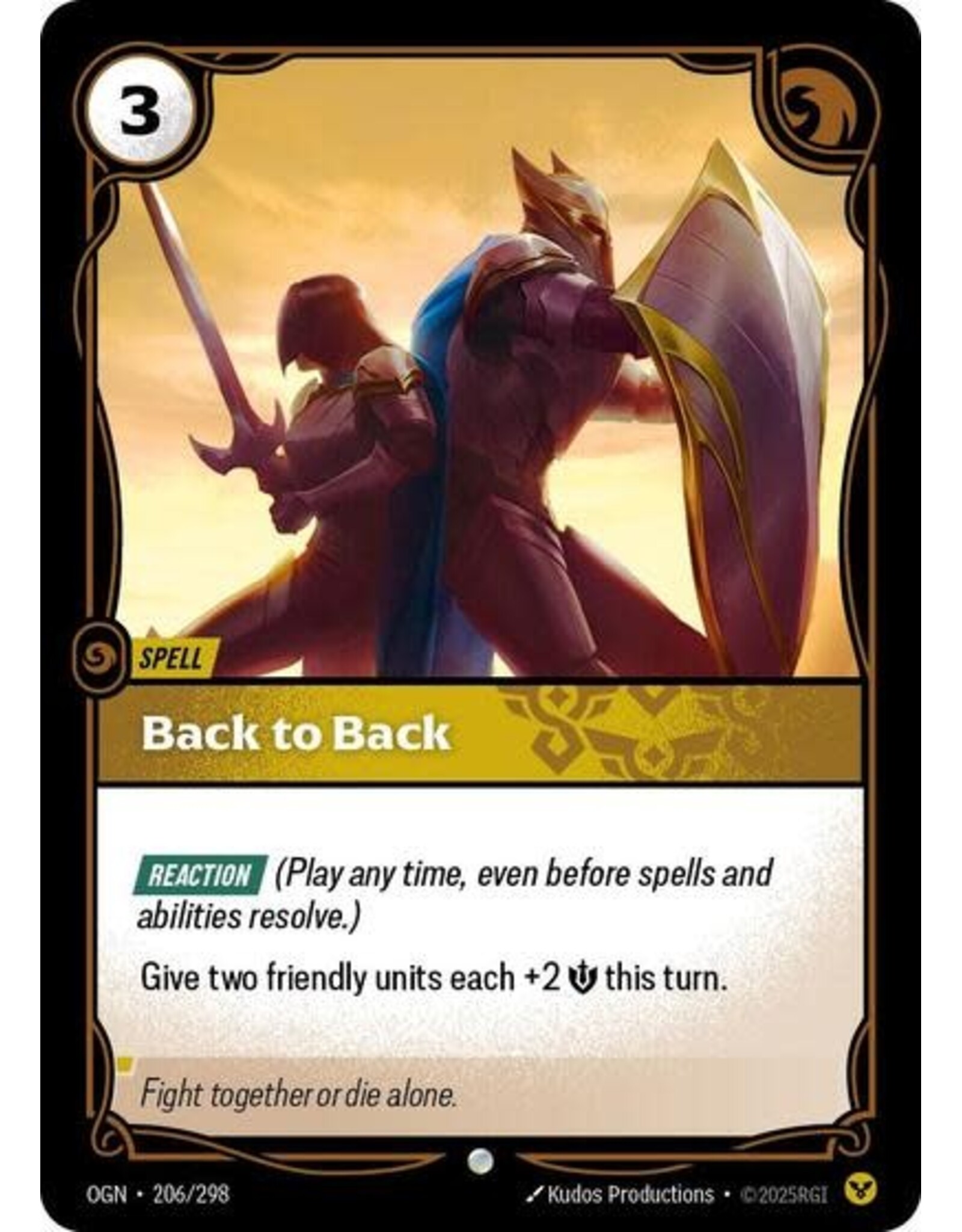 Back to Back - 206/298 (Normal, Common)