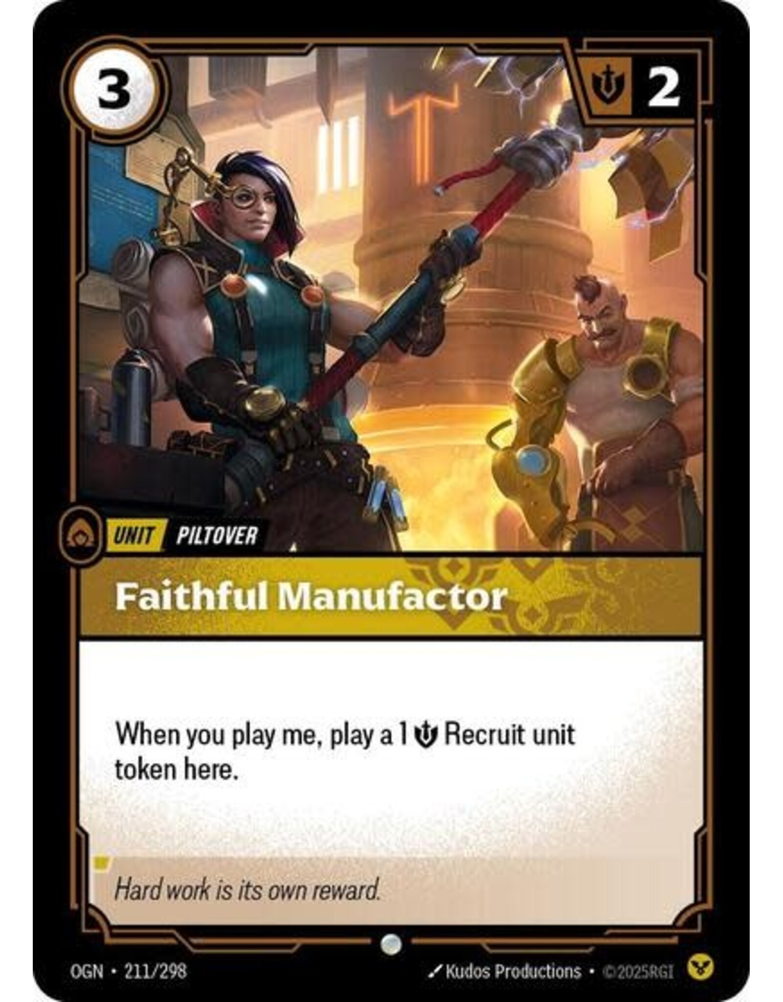 Faithful Manufactor - 211/298 (Normal, Common)