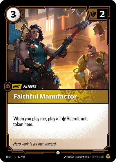 Faithful Manufactor - 211/298 (Normal, Common)
