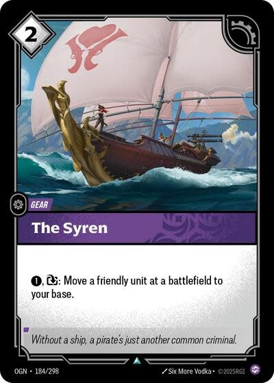 The Syren - 184/298 (Normal, Uncommon)