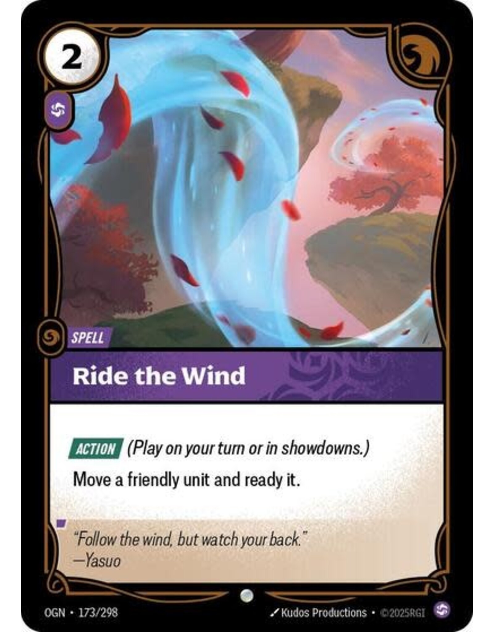 Ride The Wind - 173/298 (Normal, Common)