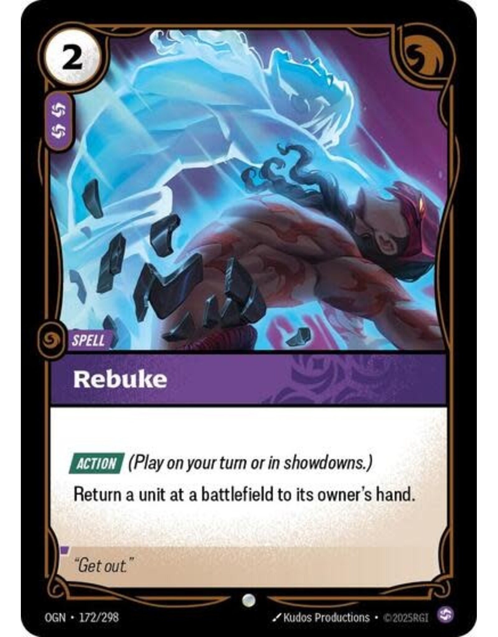 Rebuke - 172/298 (Normal, Common)