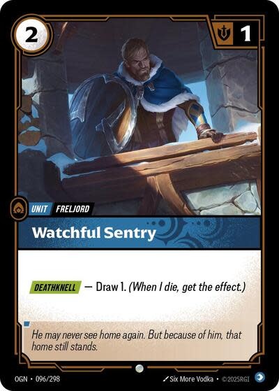 Watchful Sentry - 096/298 (Normal, Common)