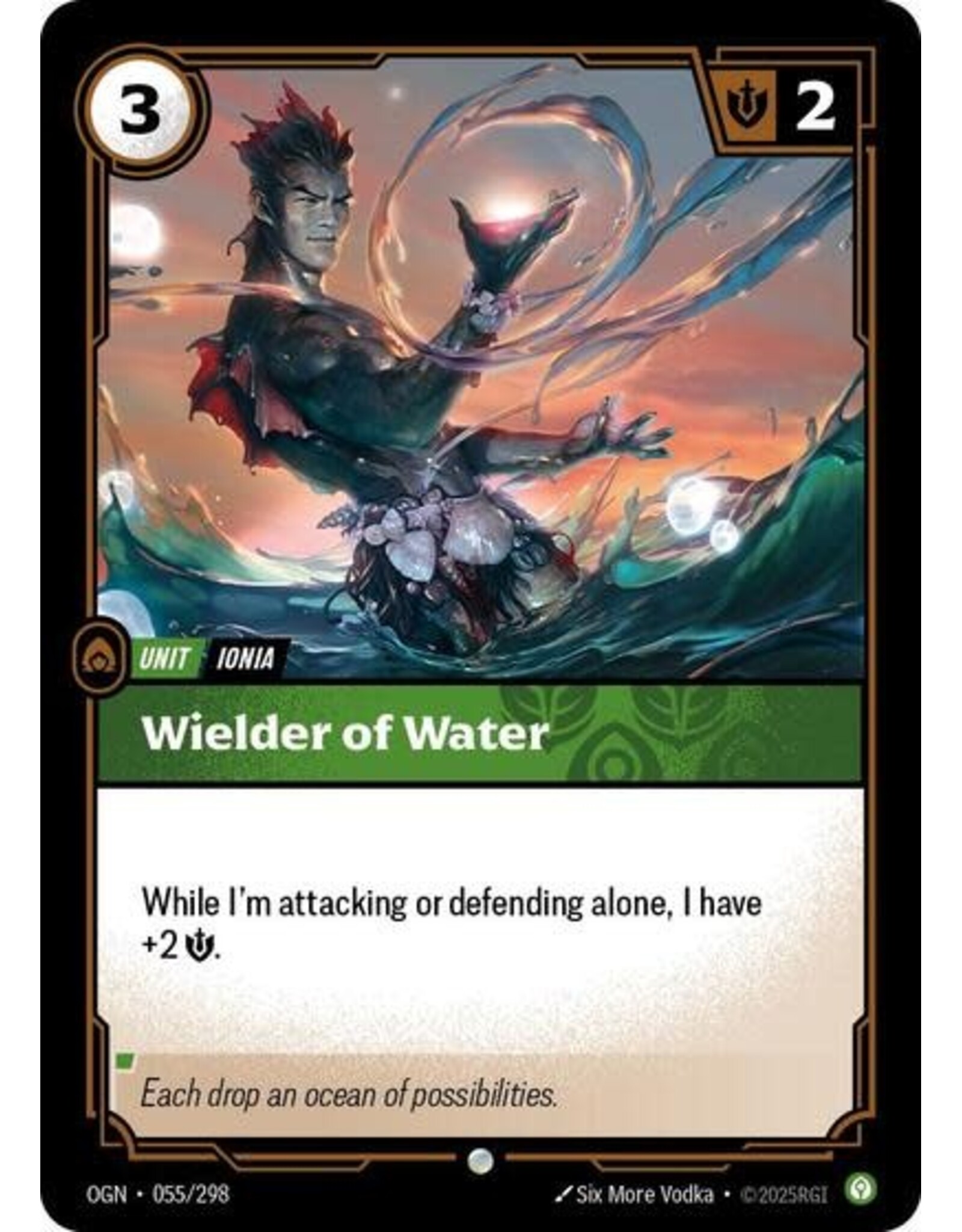 Wielder of Water - 055/298 (Normal, Common)