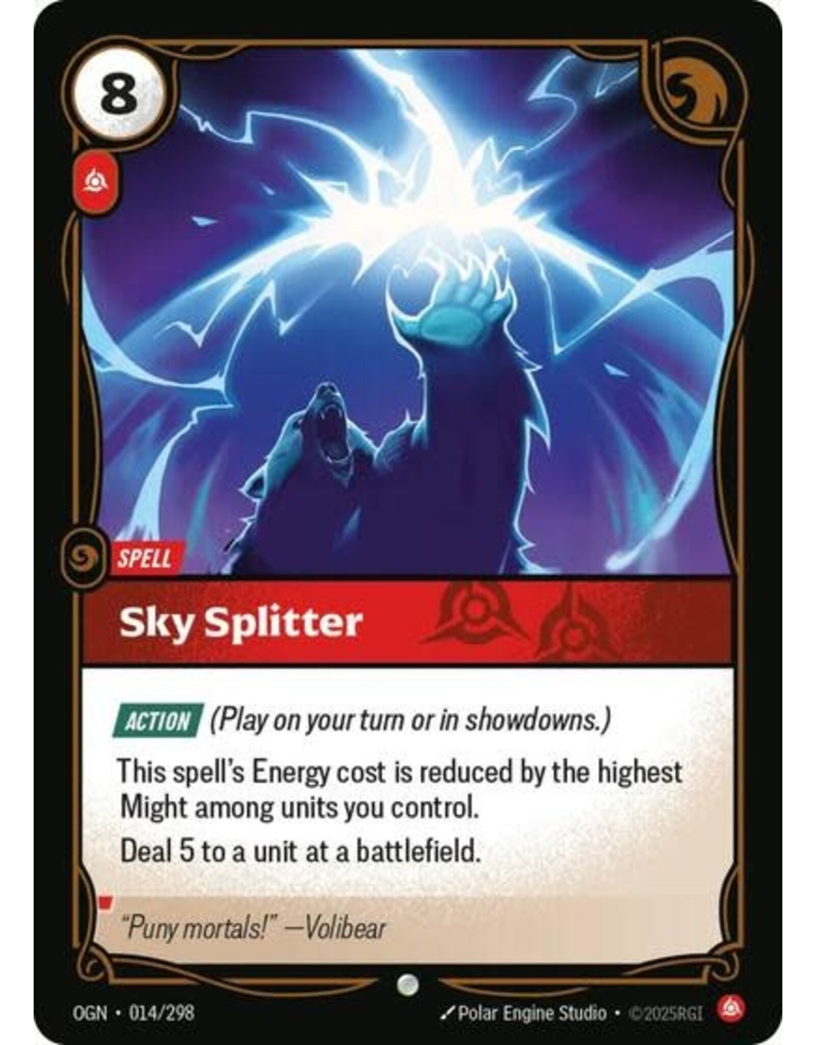 Sky Splitter - 014/298 (Normal, Common)