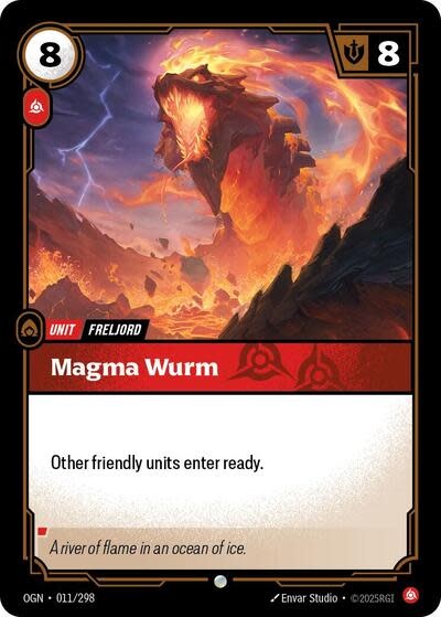 Magma Wurm - 011/298 (Foil, Common)
