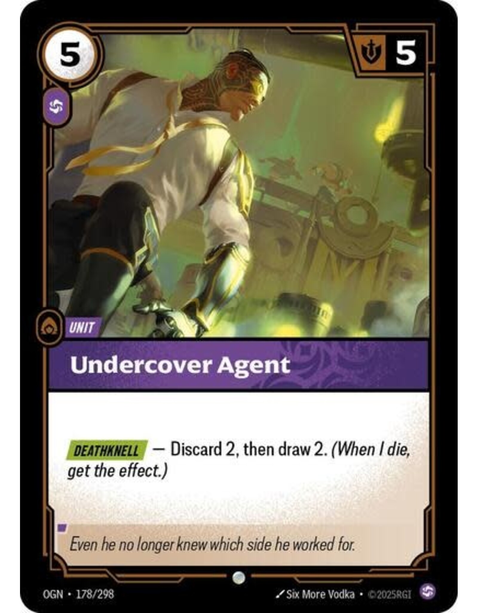 Undercover Agent - 178/298 (Normal, Common)