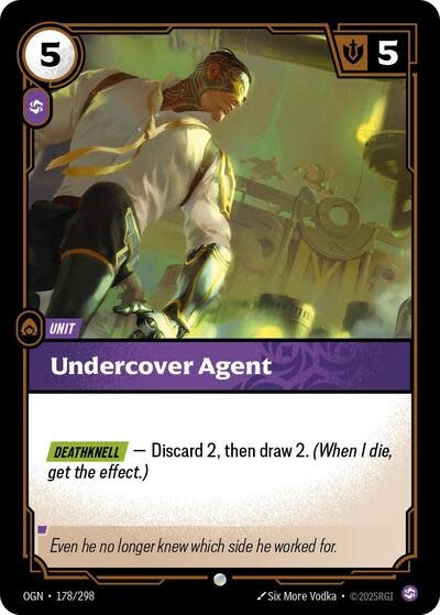 Undercover Agent - 178/298 (Normal, Common)