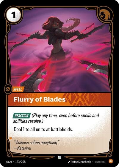 Flurry of Blades - 133/298 (Normal, Common)