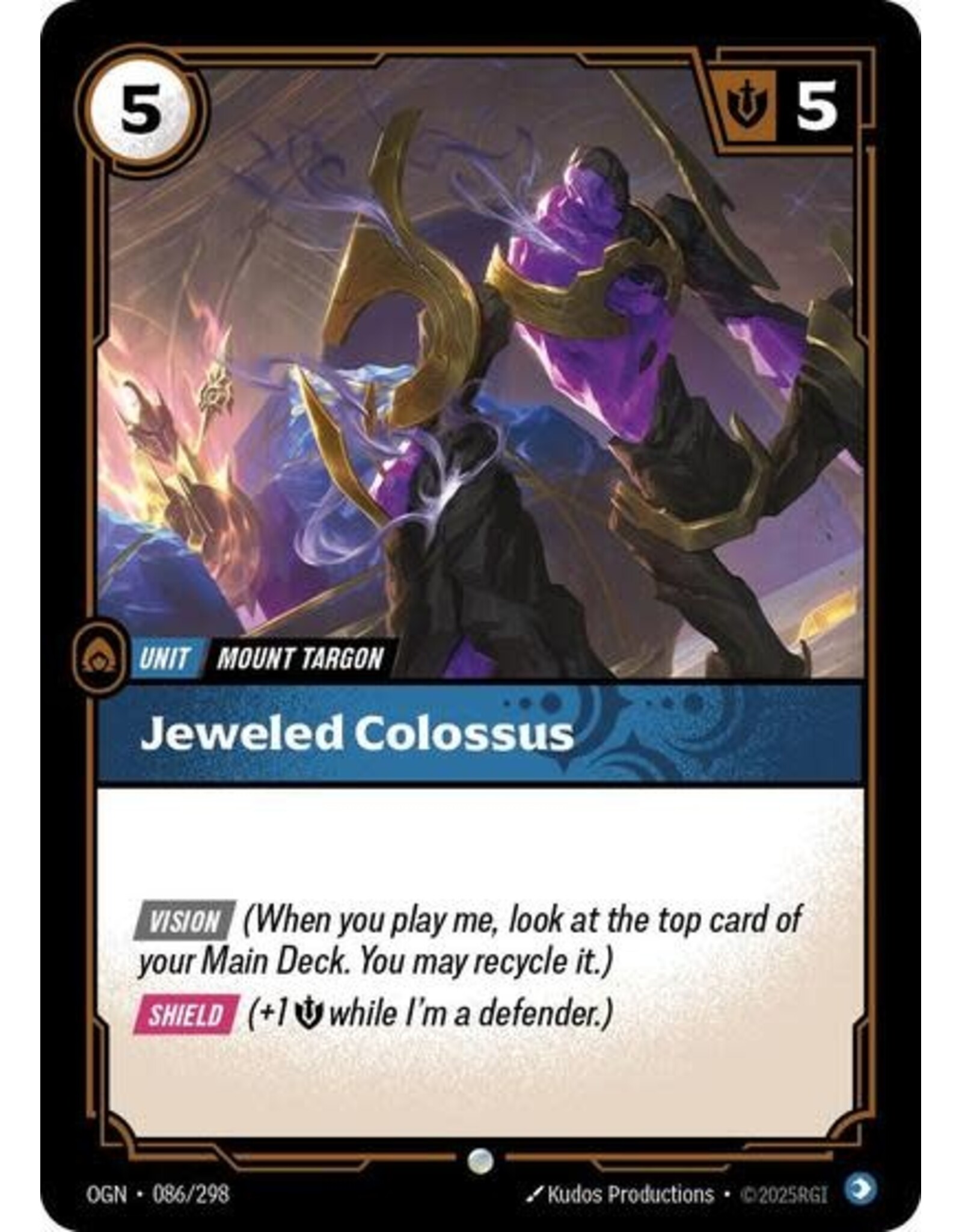 Jeweled Colossus - 086/298 (Normal, Common)