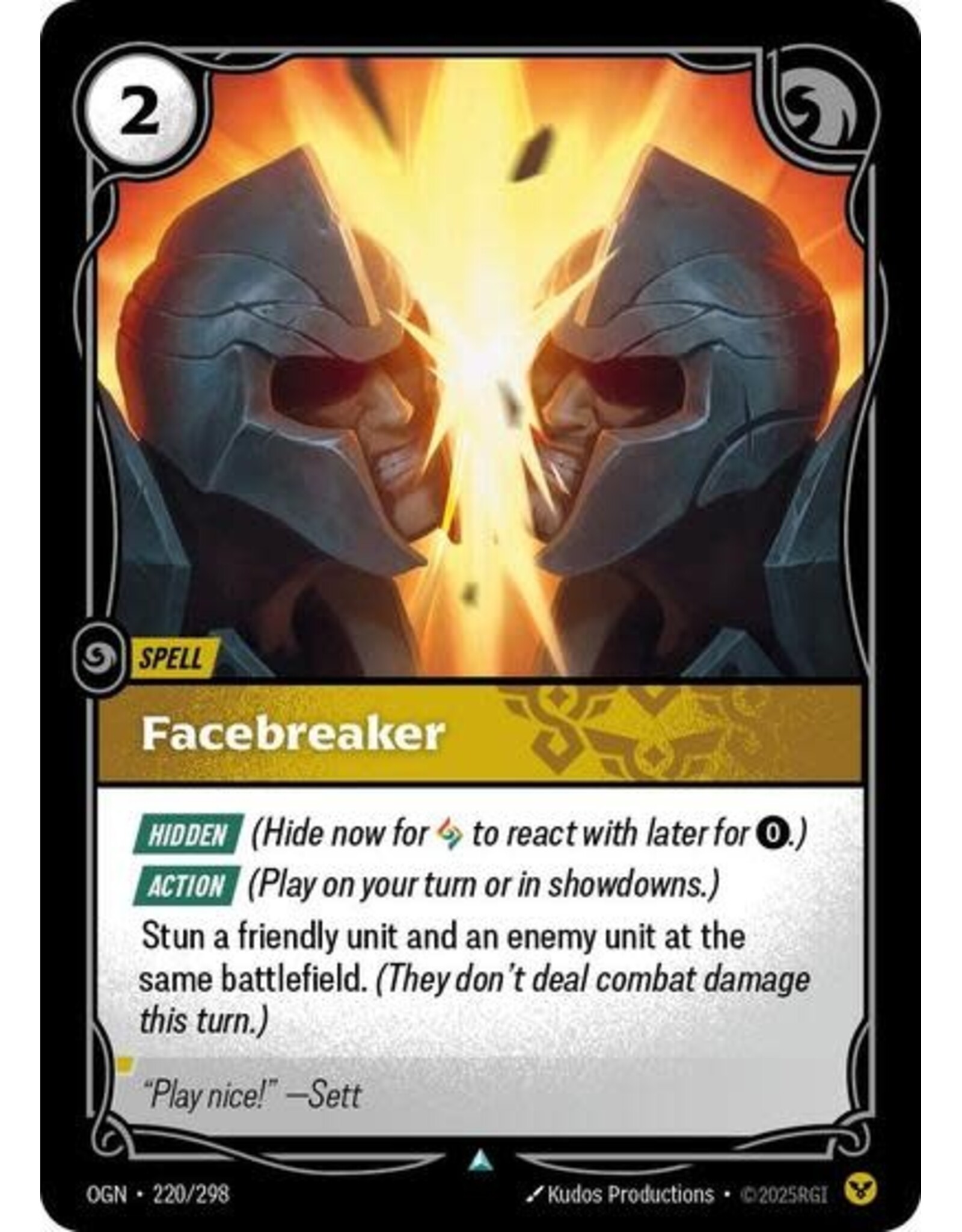 Facebreaker - 220/298 (Normal, Uncommon)