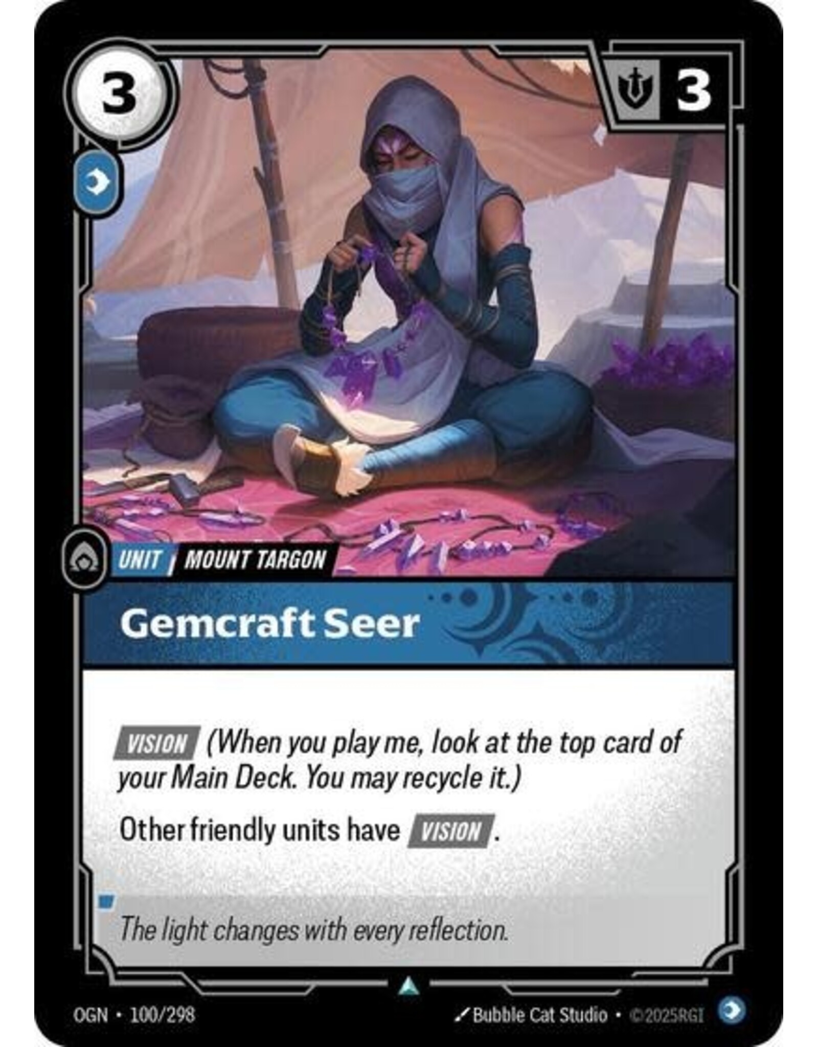 Gemcraft Seer - 100/298 (Normal, Uncommon)