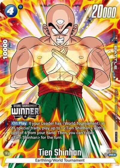 Tien Shinhan - FP-045 (Tournament Pack -Winner- 07) (Holofoil, Promo)
