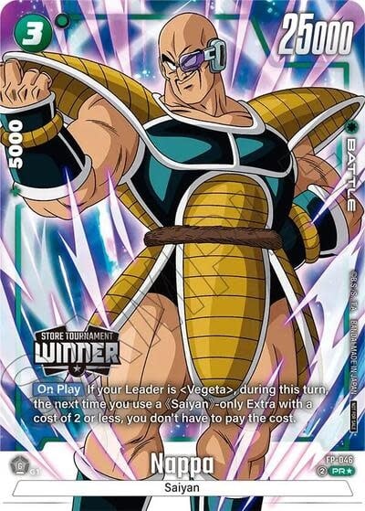 Nappa - FP-046 (Tournament Pack -Winner- 07) (Holofoil, Promo)