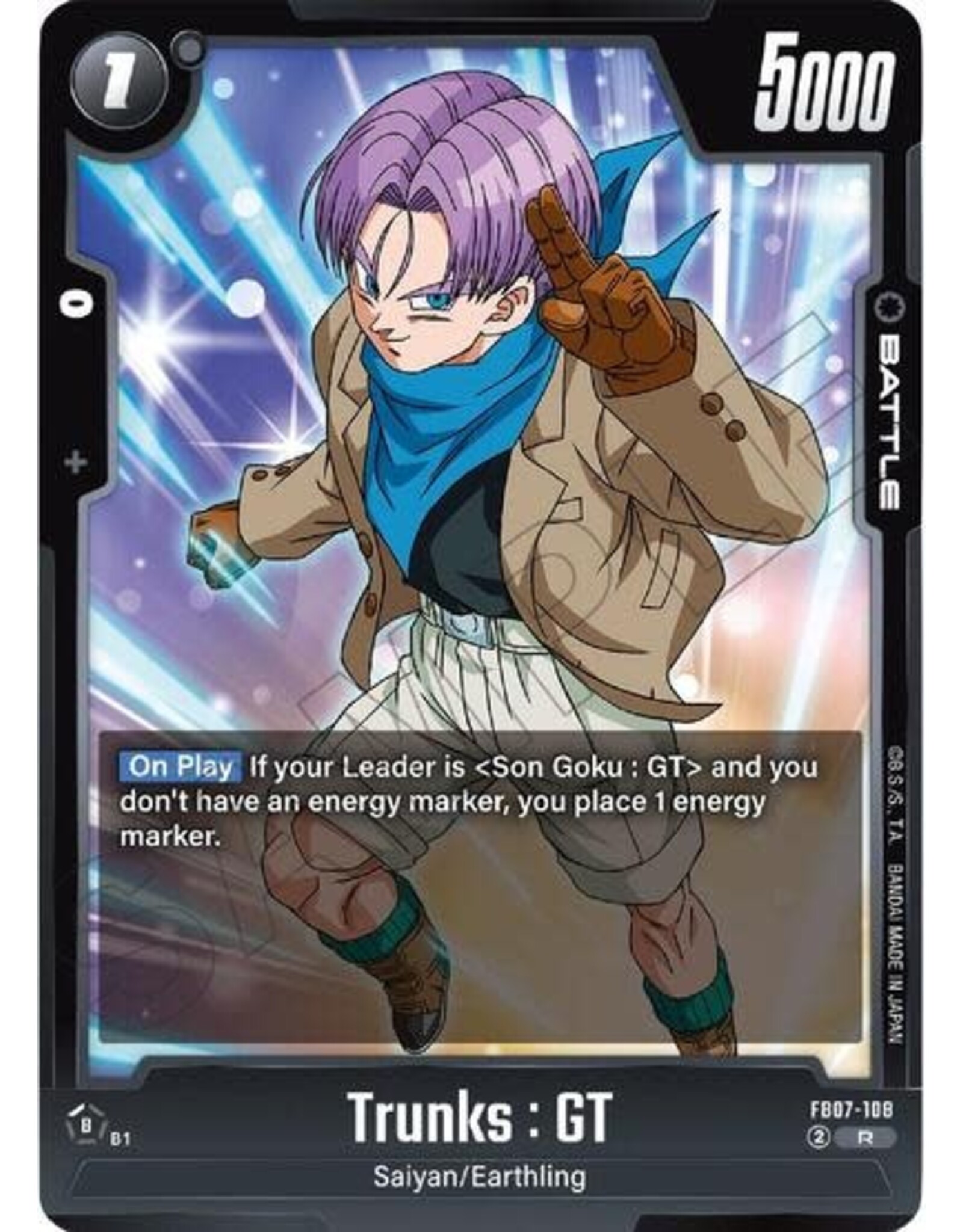 Trunks : GT - FB07-108 (Holofoil, Rare)