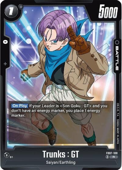 Trunks : GT - FB07-108 (Holofoil, Rare)