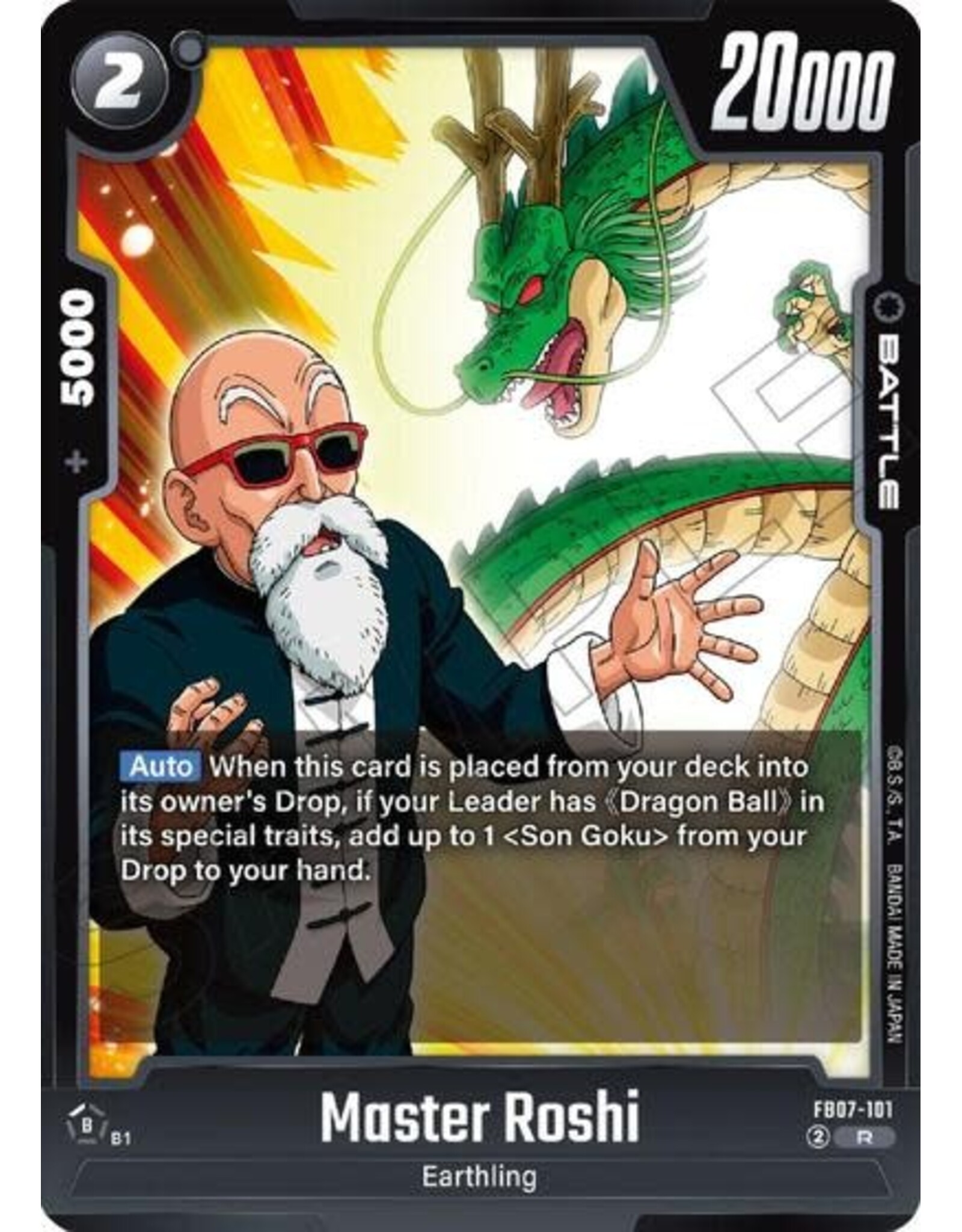 Master Roshi - FB07-101 (Holofoil, Rare)