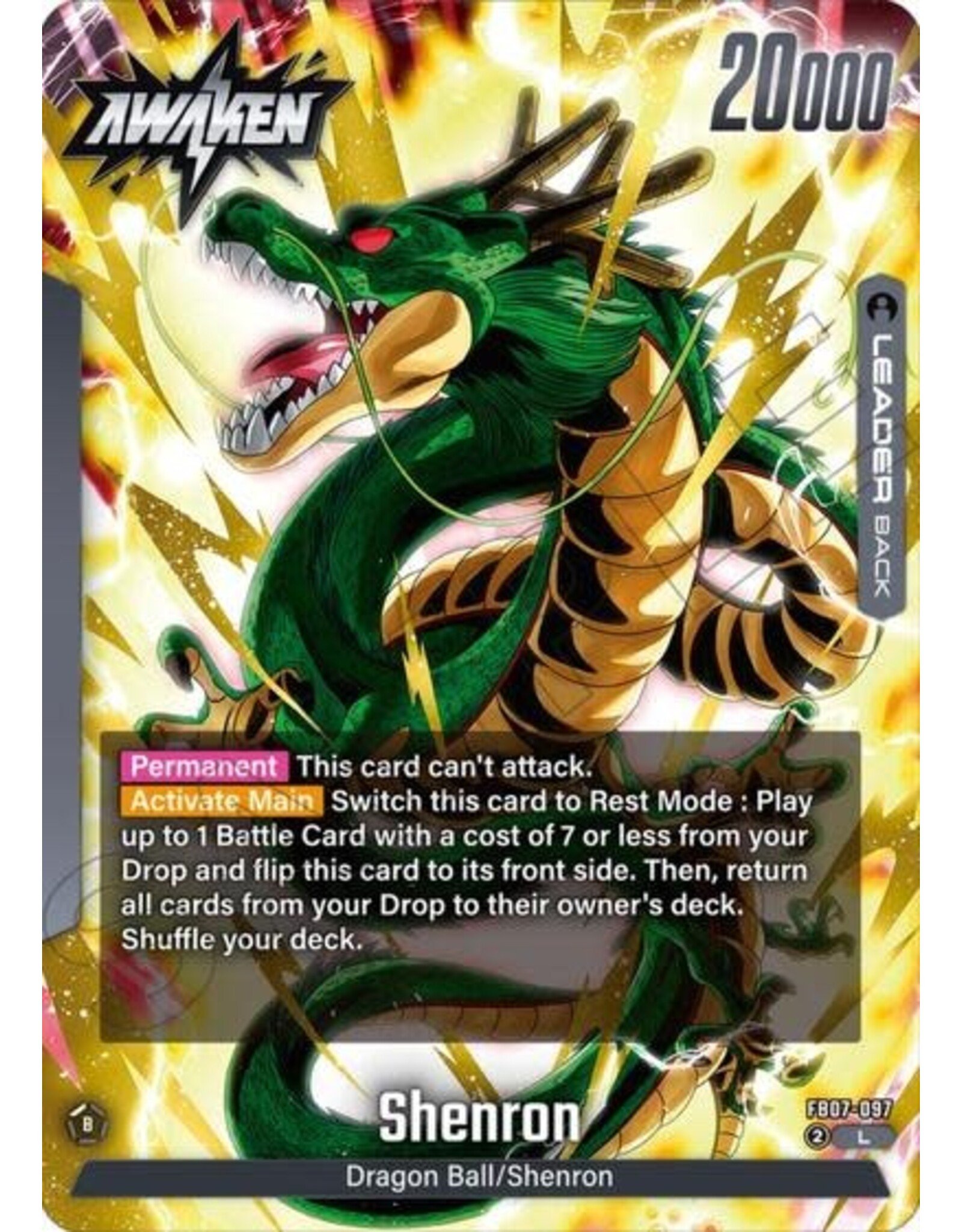 Dragon Ball // Shenron - FB07-097 (Normal, Leader)