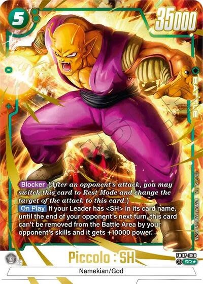Piccolo : SH - FB07-066 (Alternate Art) (Holofoil, Super Rare)