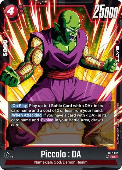 Piccolo : DA - FB07-017 (Holofoil, Super Rare)