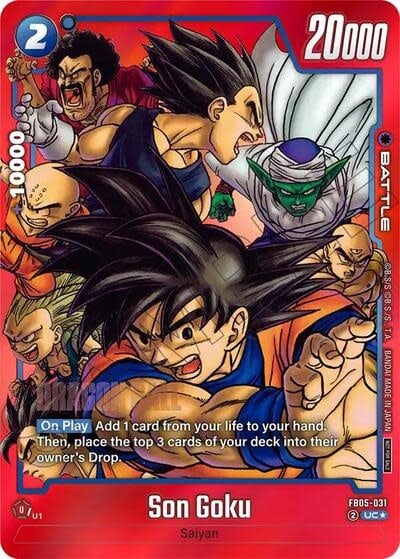 Son Goku - FB05-031 (Limited Pack MANGA Version 01) (Promo) (Holofoil, Uncommon)