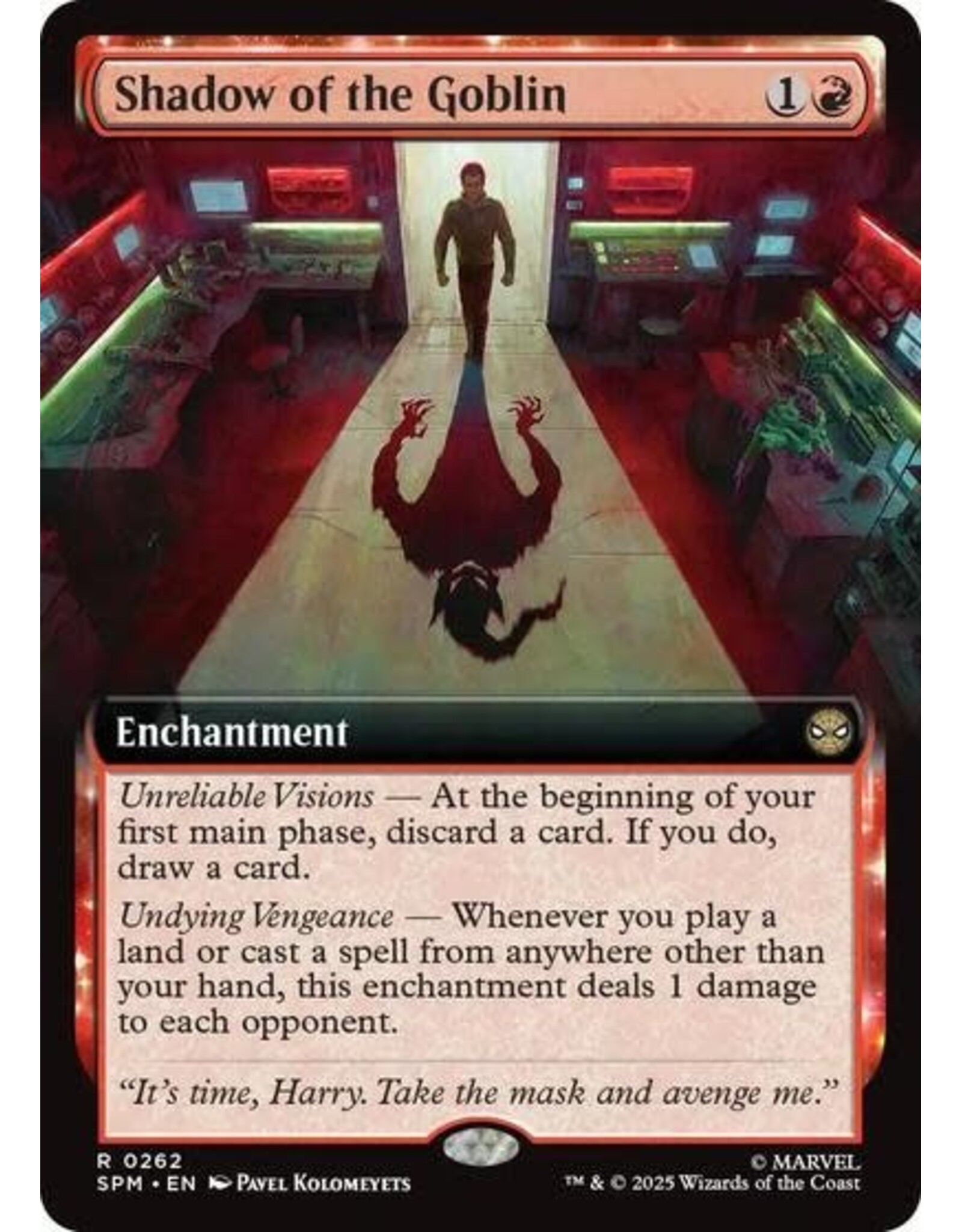 Shadow of the Goblin (Extended Art) - 262 (Foil, R)