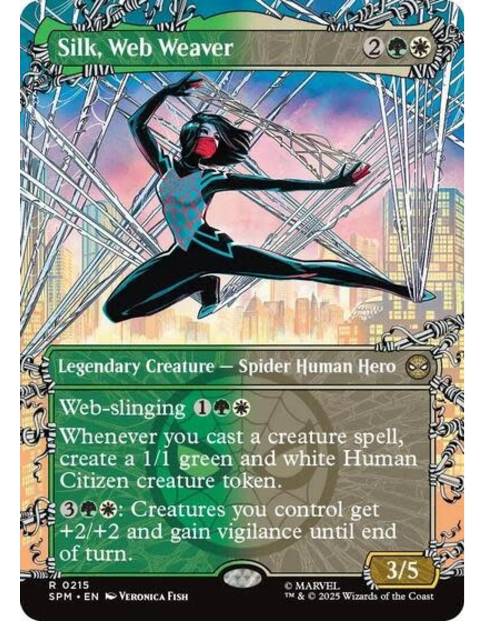 Silk, Web Weaver (Borderless) - 215 (Normal, R)