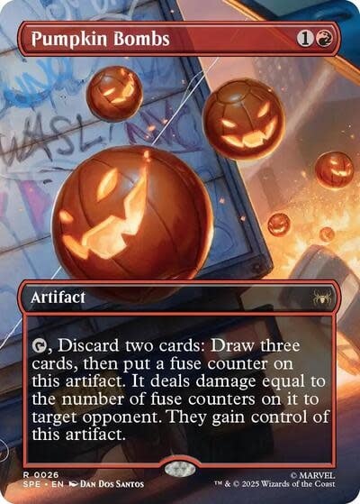 Pumpkin Bombs (Borderless) - 26 (Foil, R)