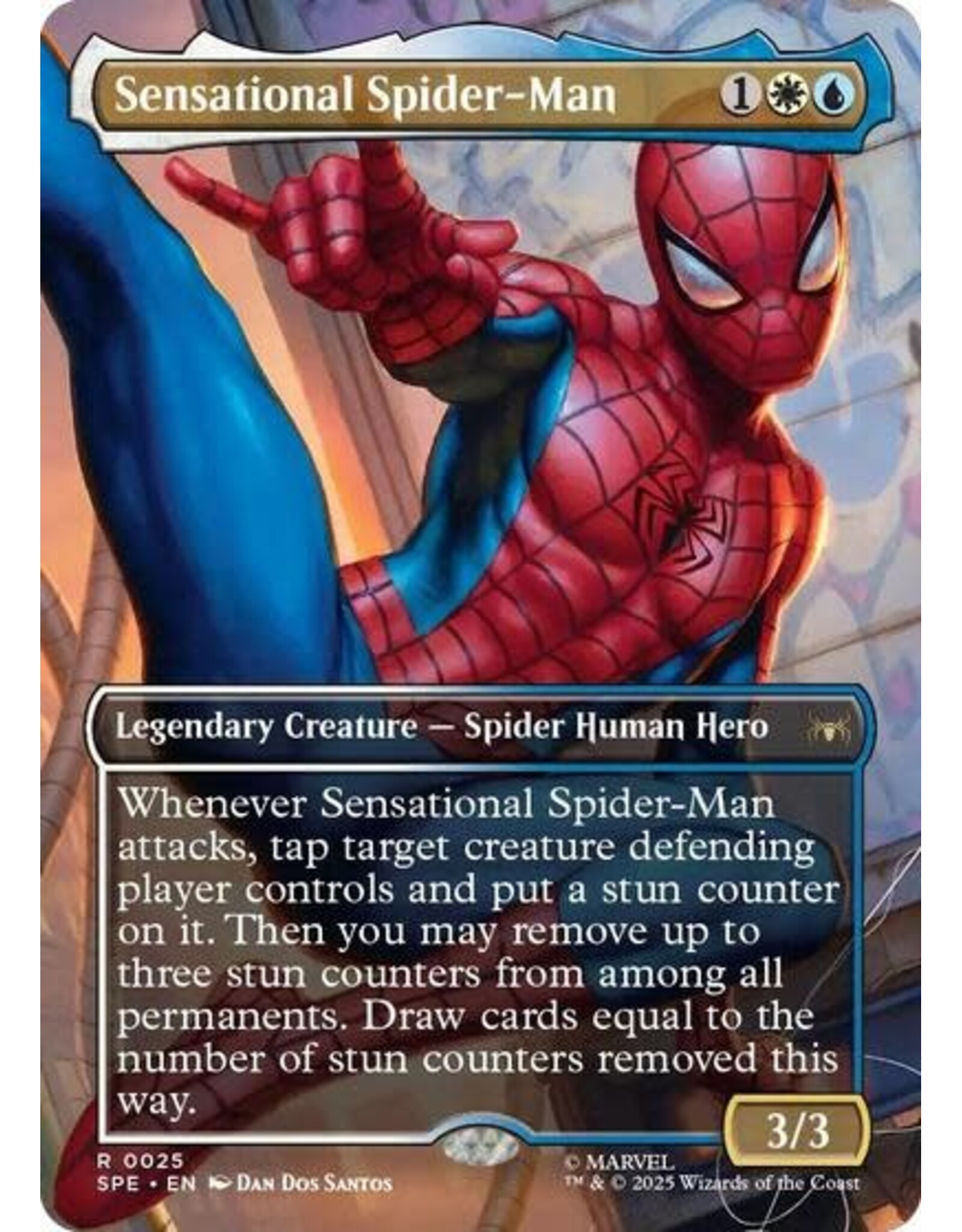 Sensational Spider-Man (Borderless) - 25 (Foil, R)